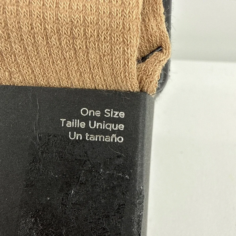 Vince Camuto Men's Crew Socks One Size 3 Pack Tan Gray Charcoal Business Casual